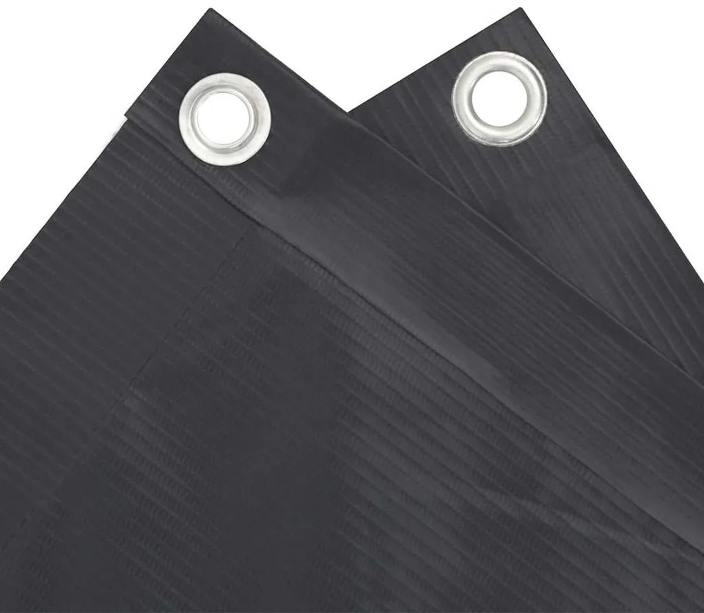 Tela de privacidade para varanda 300x75 cm PVC antracite