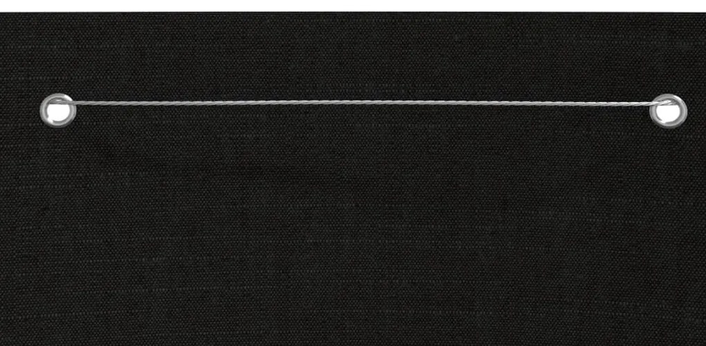 Tela de varanda 100x240 cm tecido oxford preto