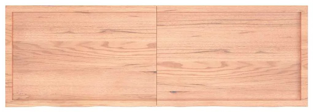 Prateleira de parede 180x60x(2-4) cm carvalho tratado castanho