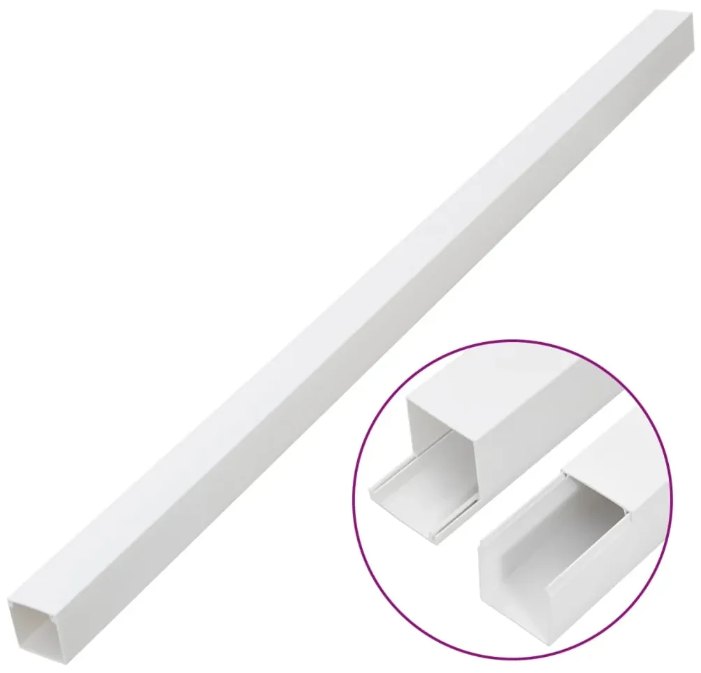 Calhas para cabos 60x60 mm 30 m PVC | BIANO