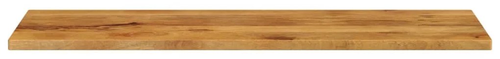 Tampo de mesa retangular 140x50x3,8 cm mangueira maciça