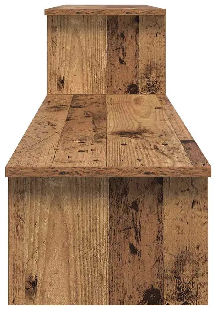 Gabinete para TV com prateleira Madeira antiga 180 x 30 x 43 cm