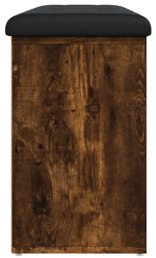 Banco sapateira 102x32x50 cm derivados madeira carvalho fumado
