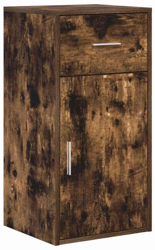mesa de canto Carvalho Fumado 102x88x75 cm Madeira Engenheirada
