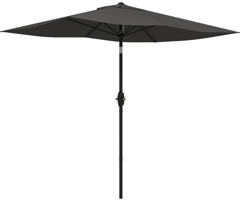 Chapéu de Sol de Jardim 300x200x248 cm Proteção UV50+ Chapéu de Sol de