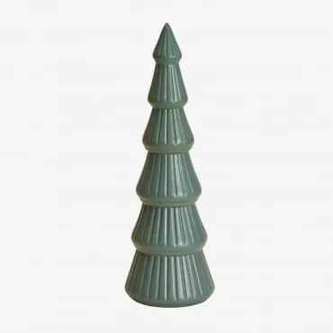Enfeite De Natal Sylvan Mdf Verde Escuro - Sklum