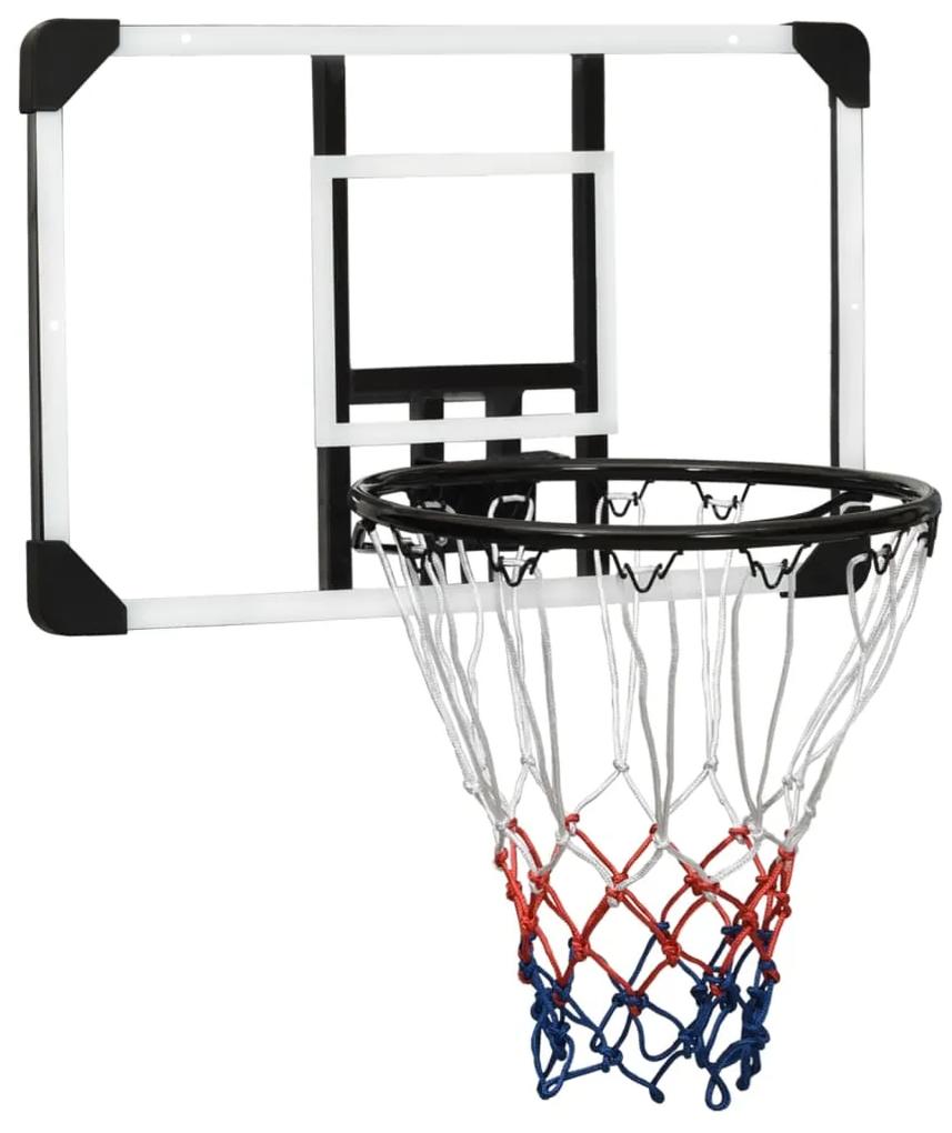 Tabela de basquetebol 71x45x2,5 cm policarbonato transparente
