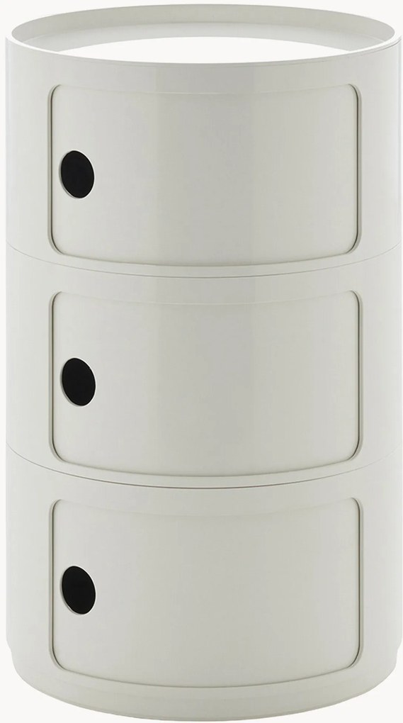Armário de design Componibili, 3 elementos, Alt 70 cm