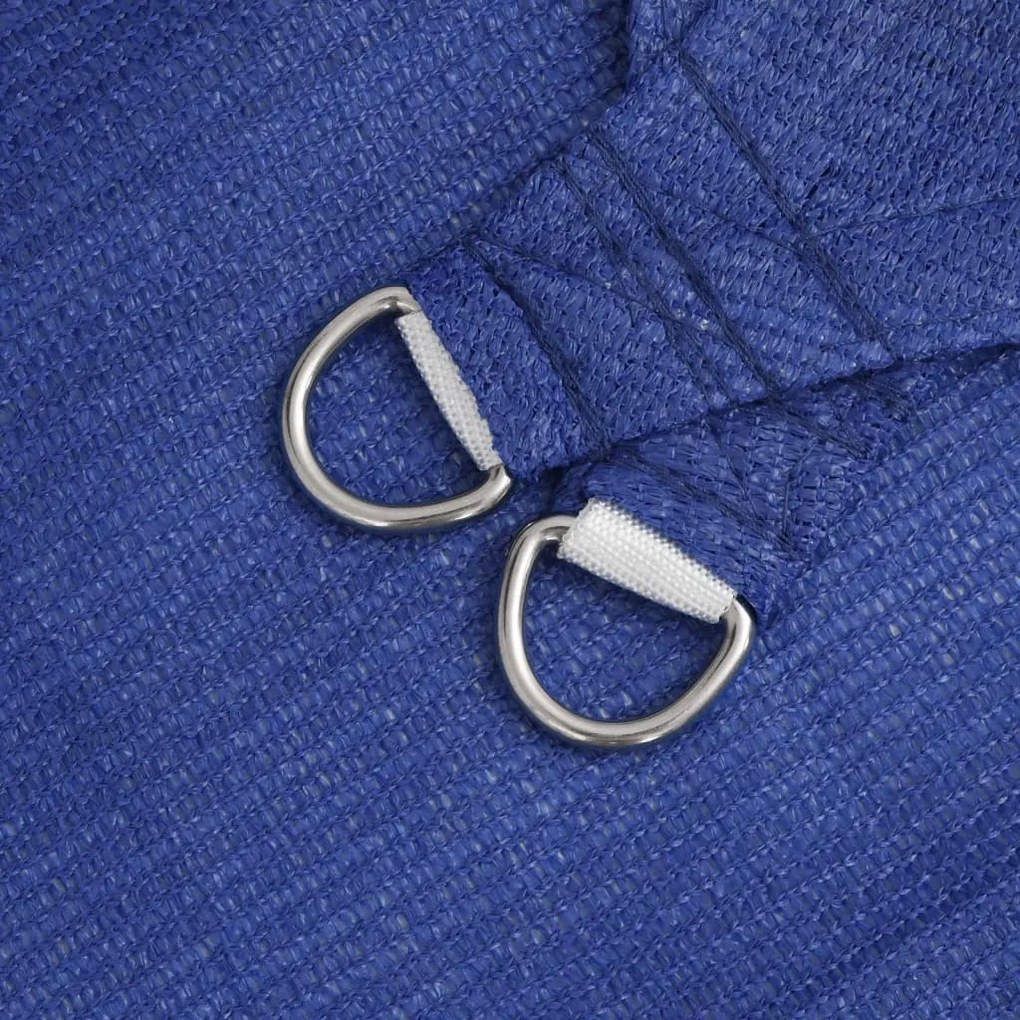 Para-sol estilo vela 160 g/m² 2,5x3,5 m PEAD azul