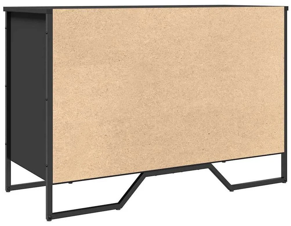 Sapateira 90x38x61,5 cm derivados de madeira preto