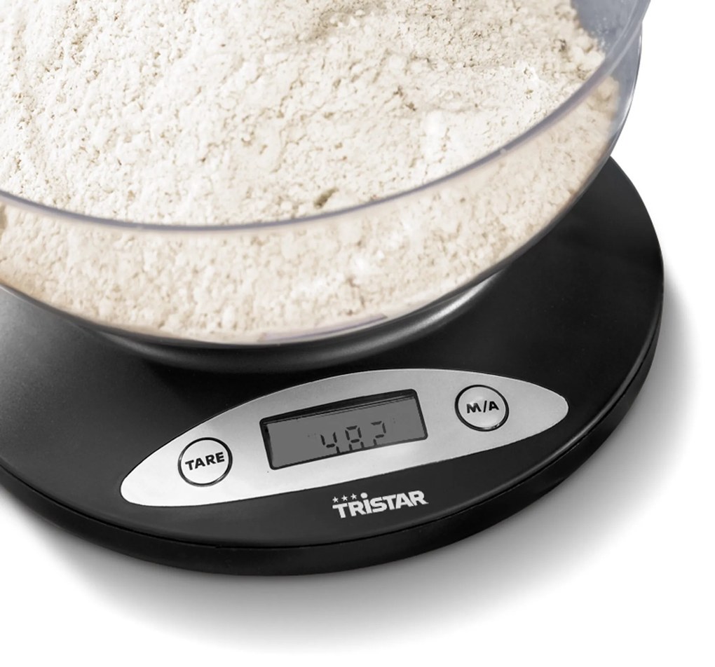 Balança Cozinha  Tristar KW-2430 Capacidade máxima 2 kg - Taça de medição