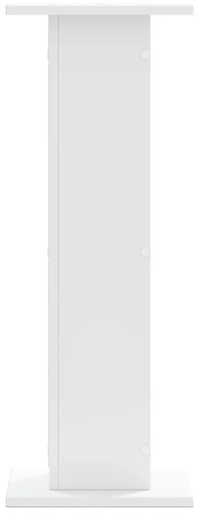 Suportes p/ plantas 2 pcs 30x30x80 cm derivados madeira branco