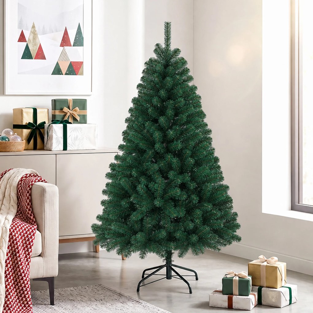 Árvore de Natal Artificial, 85 x 85 x 150 cm, Montagem Automática