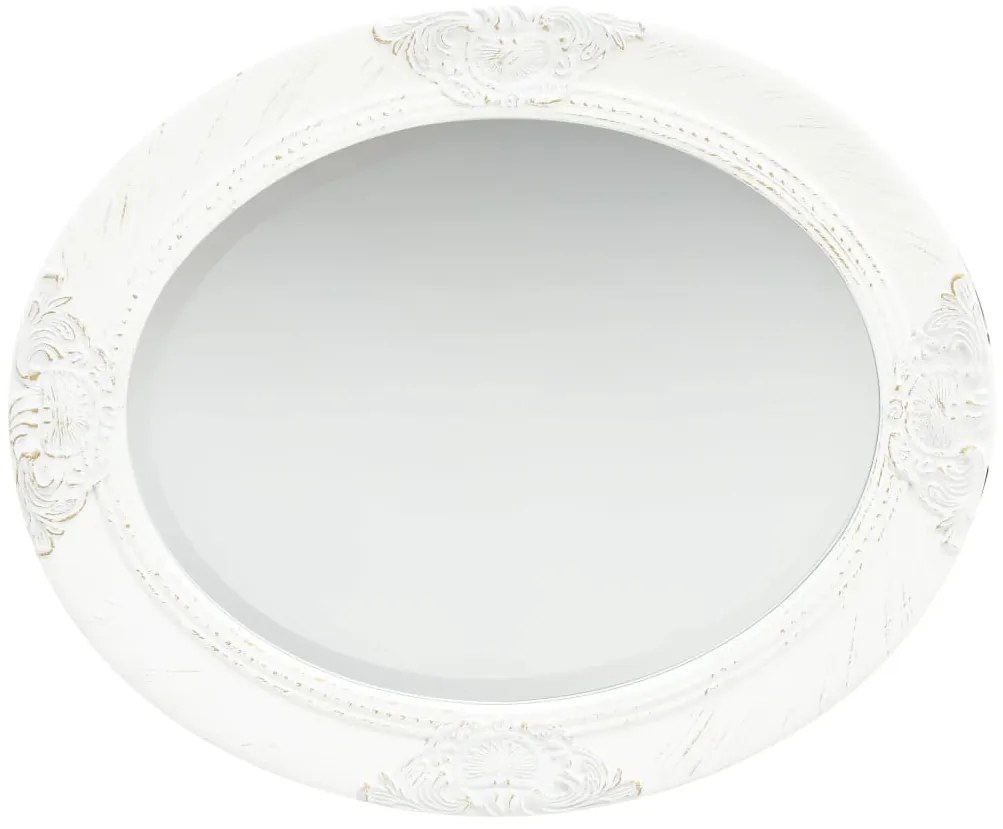 Espelho de parede estilo barroco 50x60 cm branco