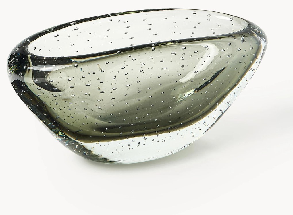 Jarra de vidro artesanal Amara, Alt 15 cm