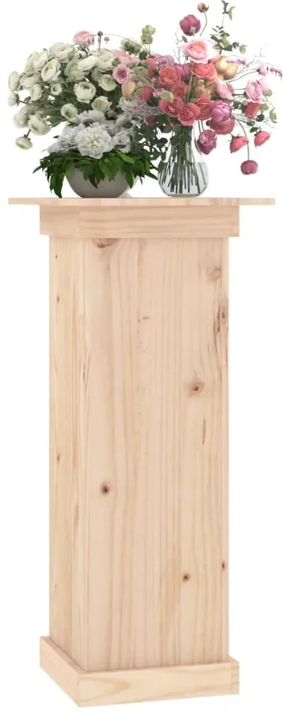 Suporte de vasos 40x40x90 cm madeira de pinho maciça