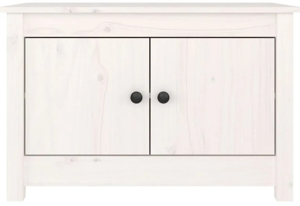 Sapateira 70x38x45,5 cm pinho maciço branco
