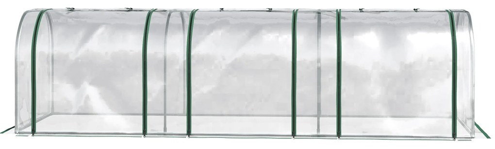Estufa 295x100x80 cm para Jardim Varanda Estufa Pequena para Cultivo d