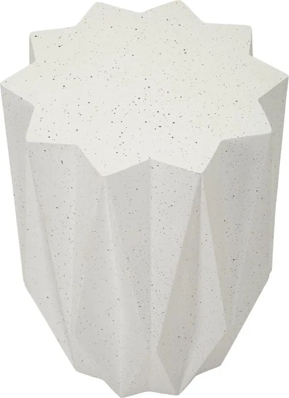 MESA DE APOIO STAR Ø 38,5X53 CM CREME