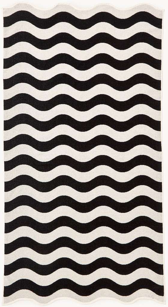 Toalha de praia em veludo Lata