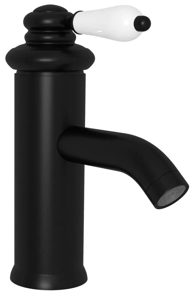Torneira para lavatório de casa de banho 130x180 mm preto