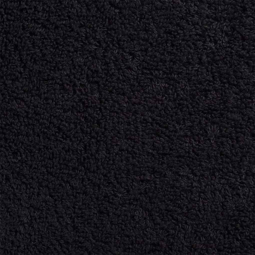 Panos de prato 10 pcs Preto 15 x 21 cm Algodão