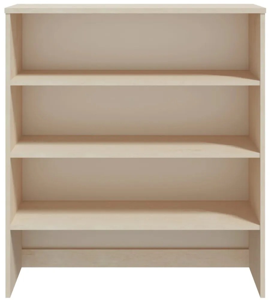 Tampo armário alto HAMAR 90x30x100 cm pinho maciço castanho-mel