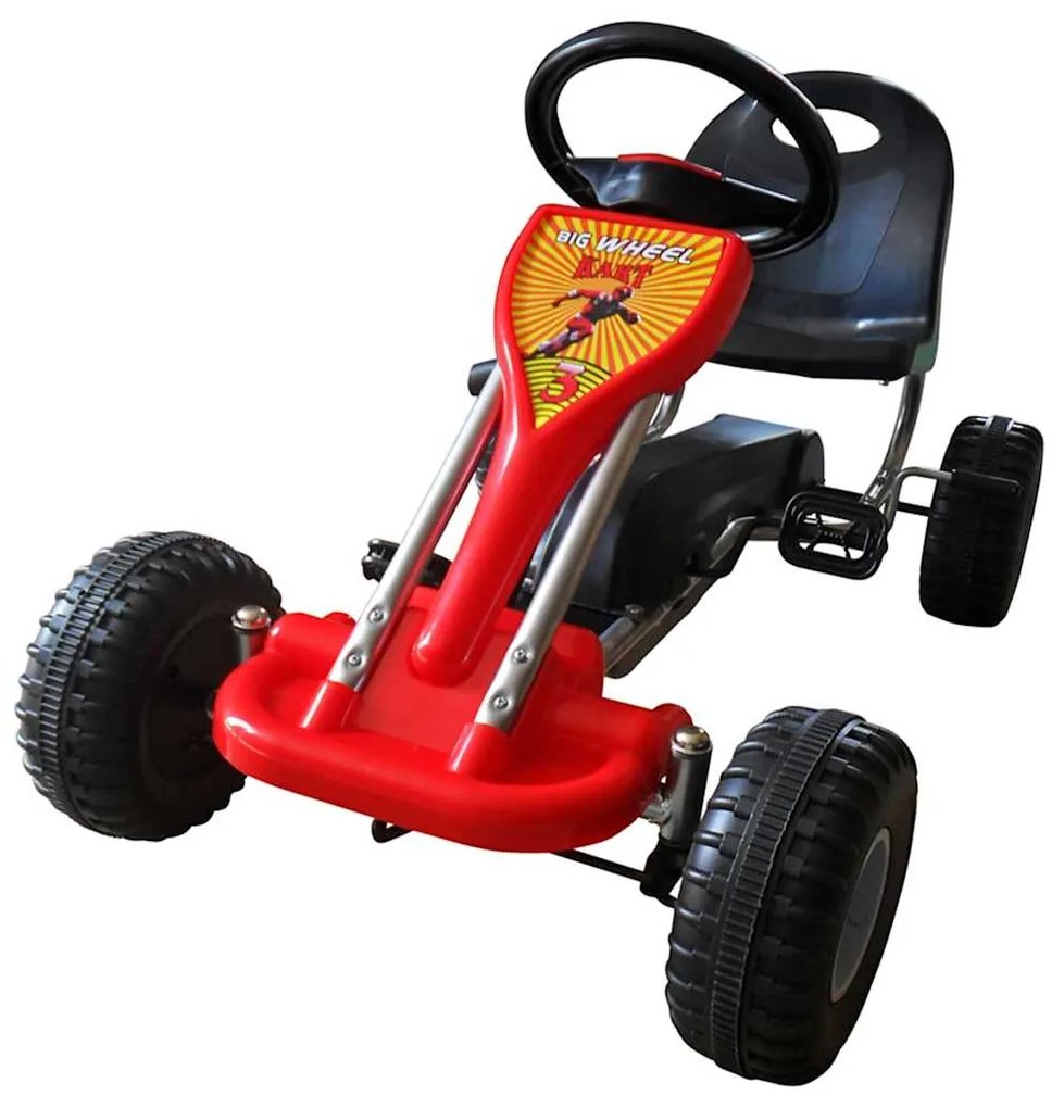 Kart a pedais vermelho