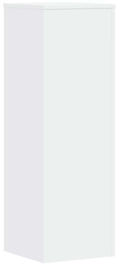 Suporte para plantas 33x33x100 cm derivados de madeira branco