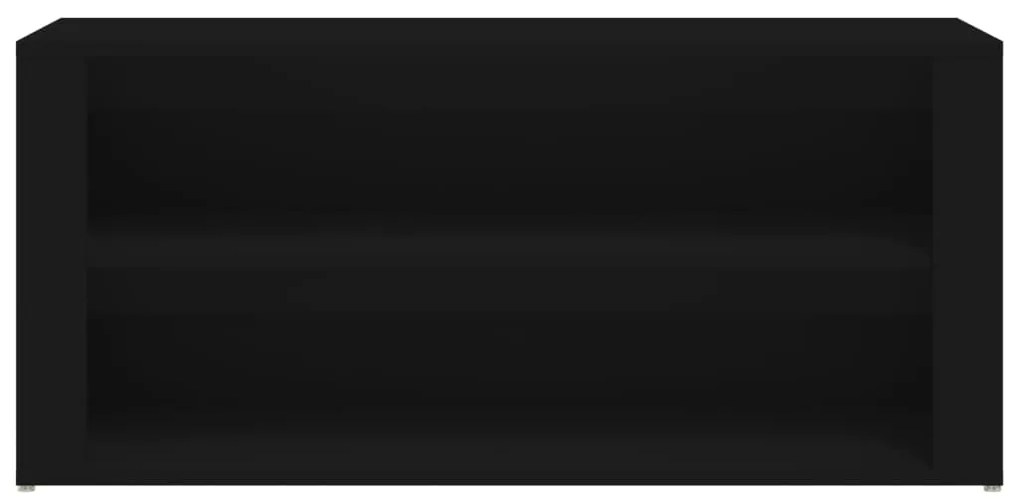 Sapateira 100x35x45 cm derivados de madeira preto