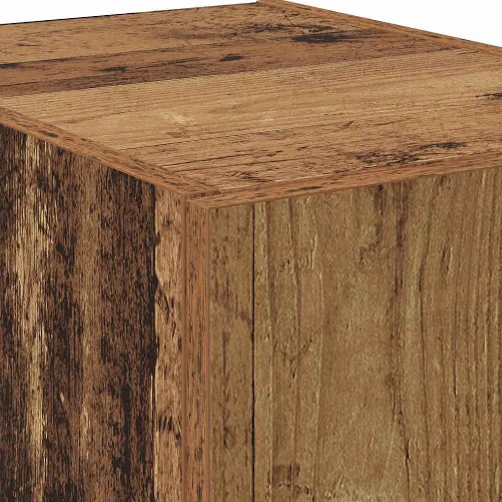 Buffet Highboard Madeira Antiga 40x42,5x185 cm Madeira Reforçada