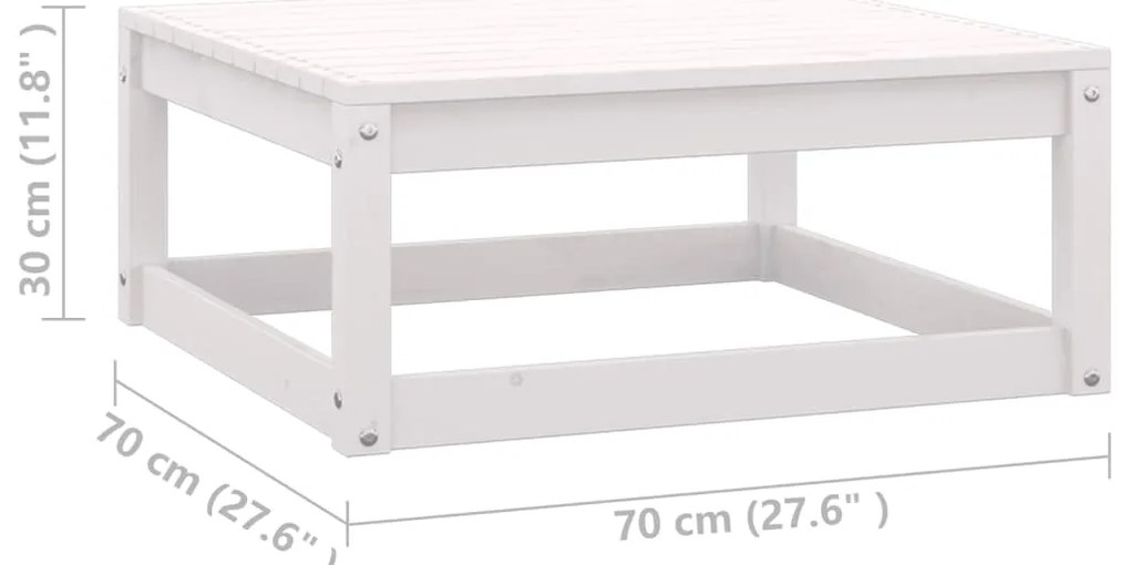 5 pcs conjunto lounge de jardim c/ almofadões pinho maciço