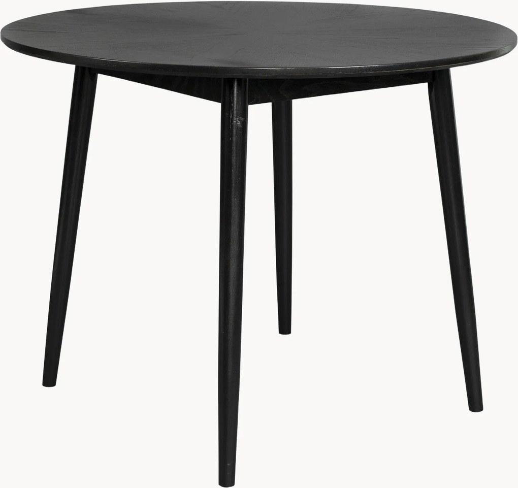 Mesa de jantar redonda em madeira de carvalho Fabio, Ø 120 cm