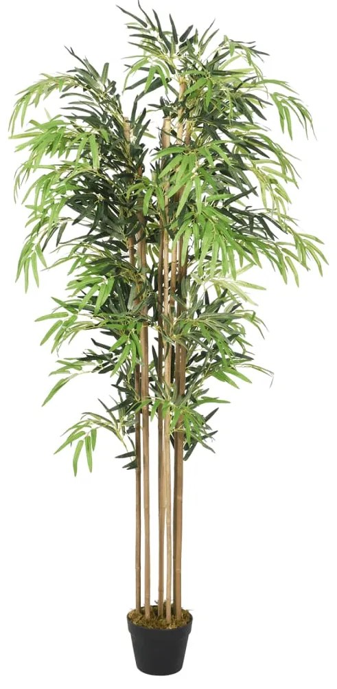 Árvore de bambu artificial 1095 folhas 150 cm verde