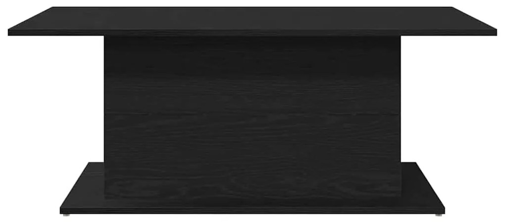 Mesa de Centro vidaXL Preto Carvalho 102x55,5x40 cm em Madeira de Enge