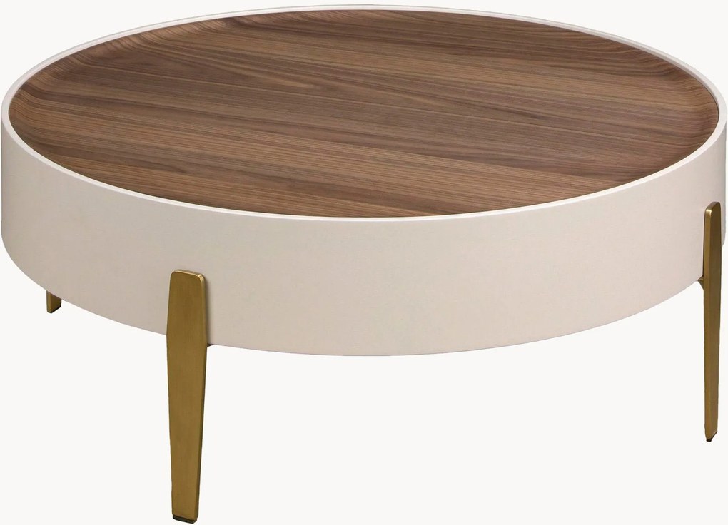 Mesa de centro redonda Severino