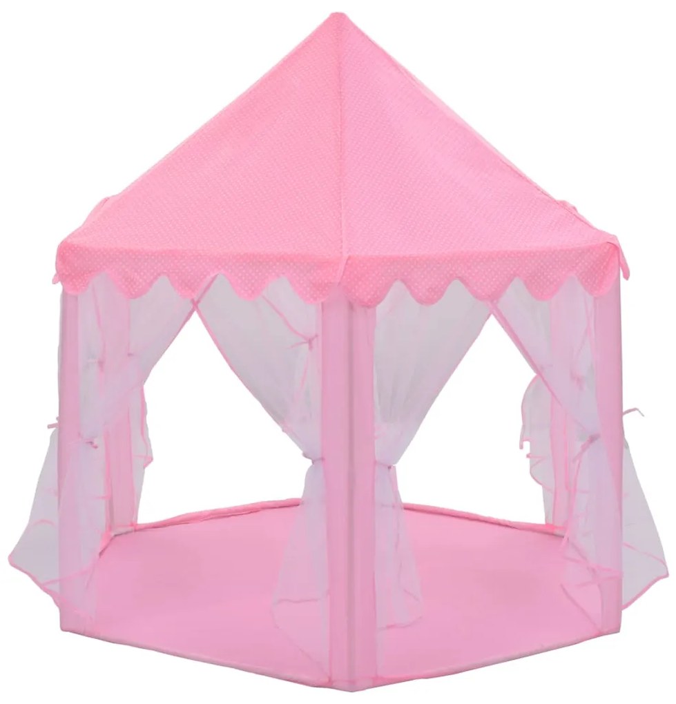 Tenda de brincar princesa rosa