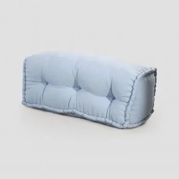 Encosto para Sofá Modular em Algodão Yebel Azul Celeste - Sklum
