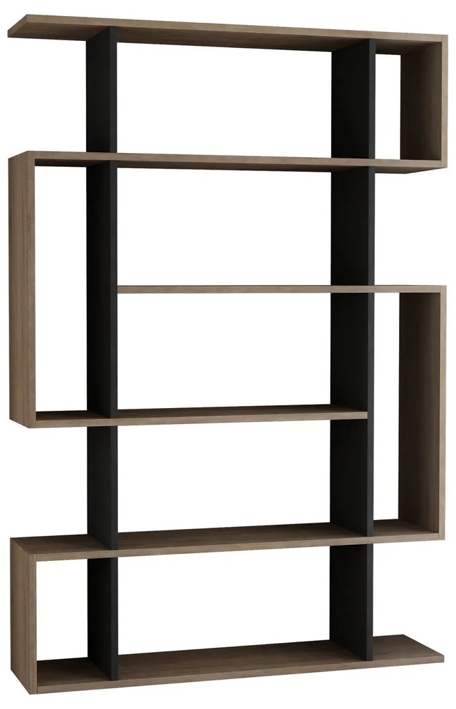 Estante Mito – Carvalho Sonoma e Antracite – 110x161x25,5 cm