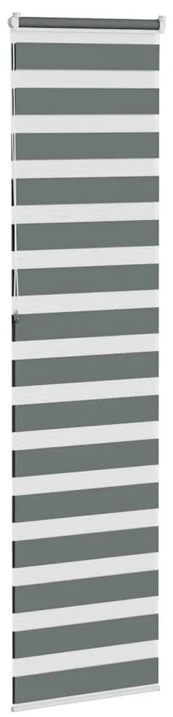 Cortina de zebra 55x230 cm largura do tecido 50,9 cm poliéster