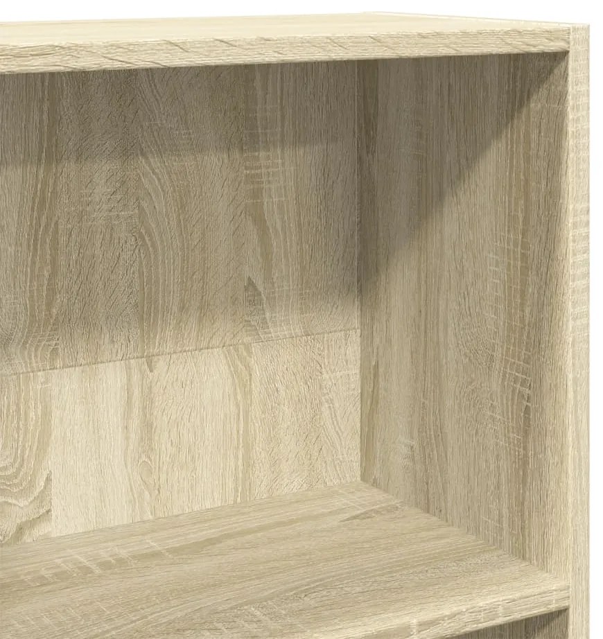 Estante 60x24x143 cm derivados de madeira carvalho sonoma