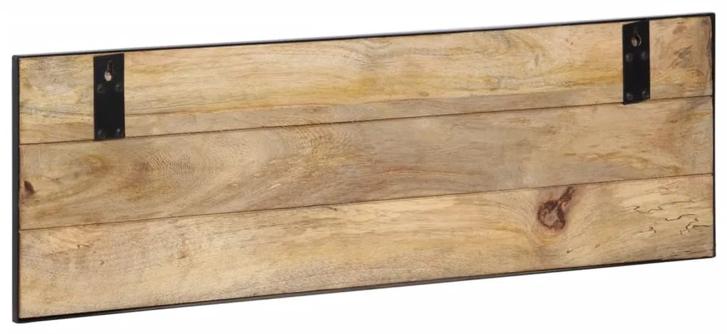 Bengaleiros 2 pcs 80x8x25 cm madeira mangueira maciça áspera