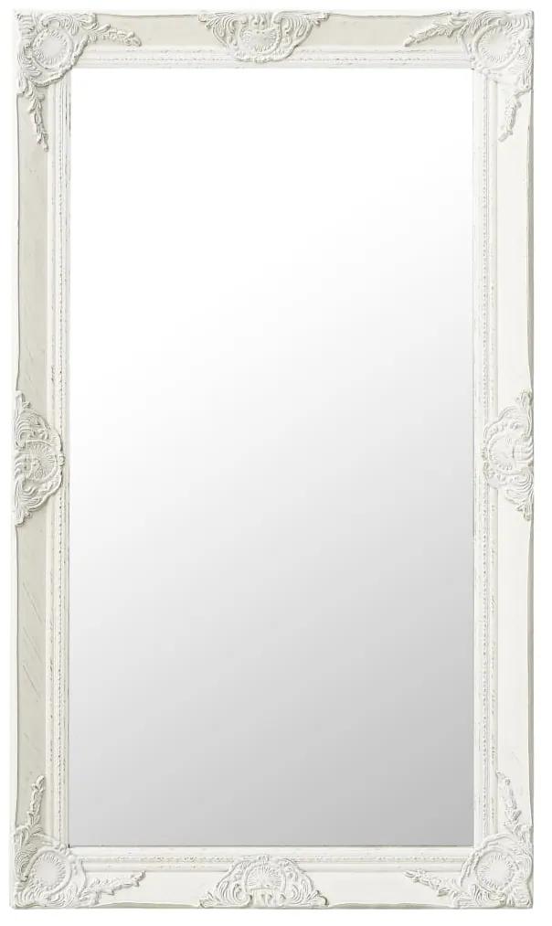 320340 vidaXL Espelho de parede estilo barroco 60x100 cm branco