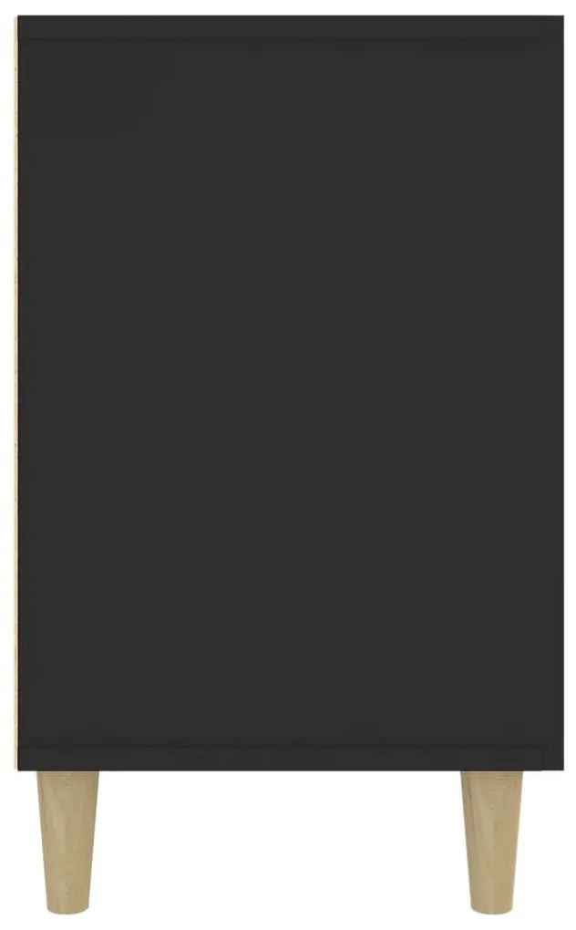 Aparador 100x36x60 cm derivados de madeira preto