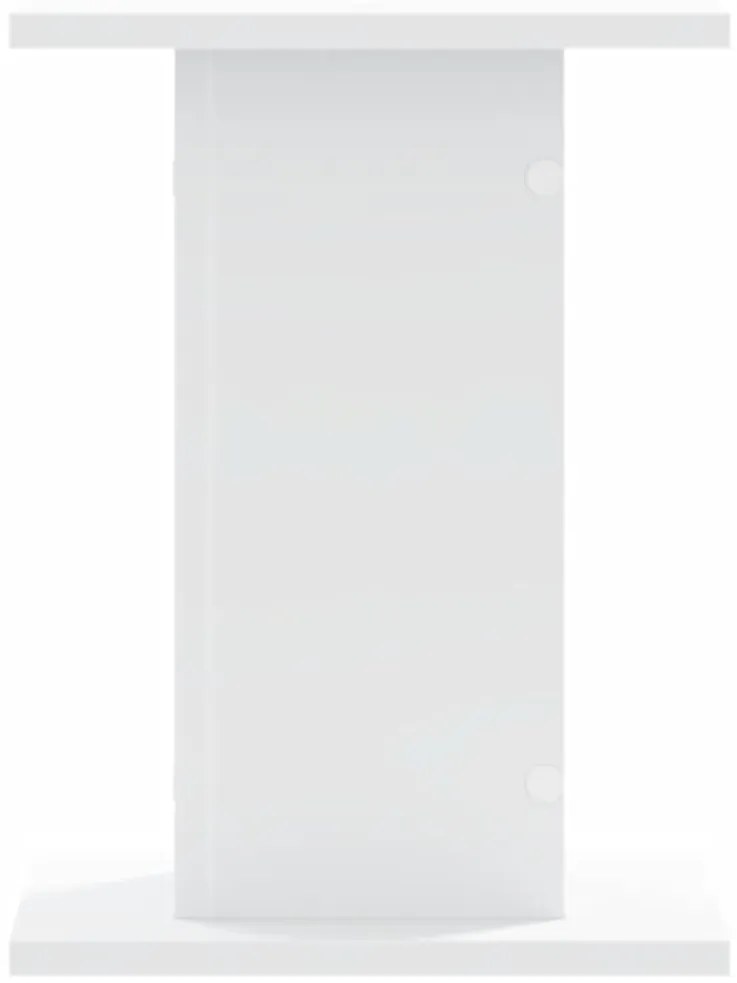 Suportes p/ plantas 2 pcs 30x30x40 cm derivados madeira branco