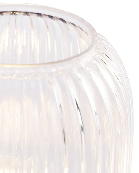 Candeeiro de mesa Art Déco em latão - Banci Art Deco