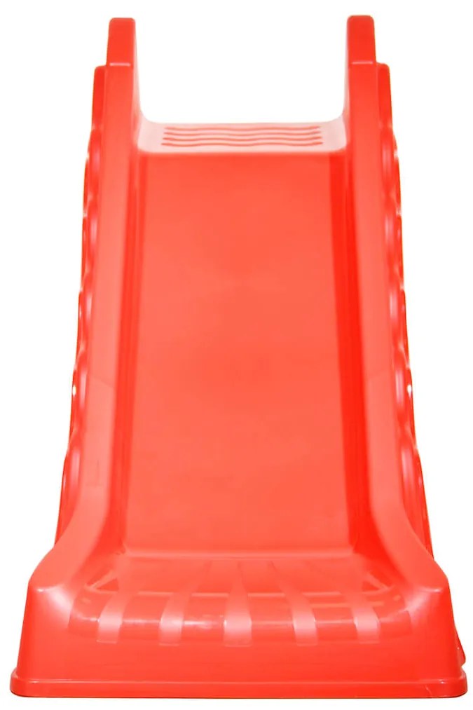 Escorrega dobrável infantil interior/exterior vermelho/amarelo