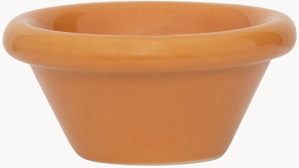 Taças de sobremesa em cerâmica Curvada, conjunto de 2