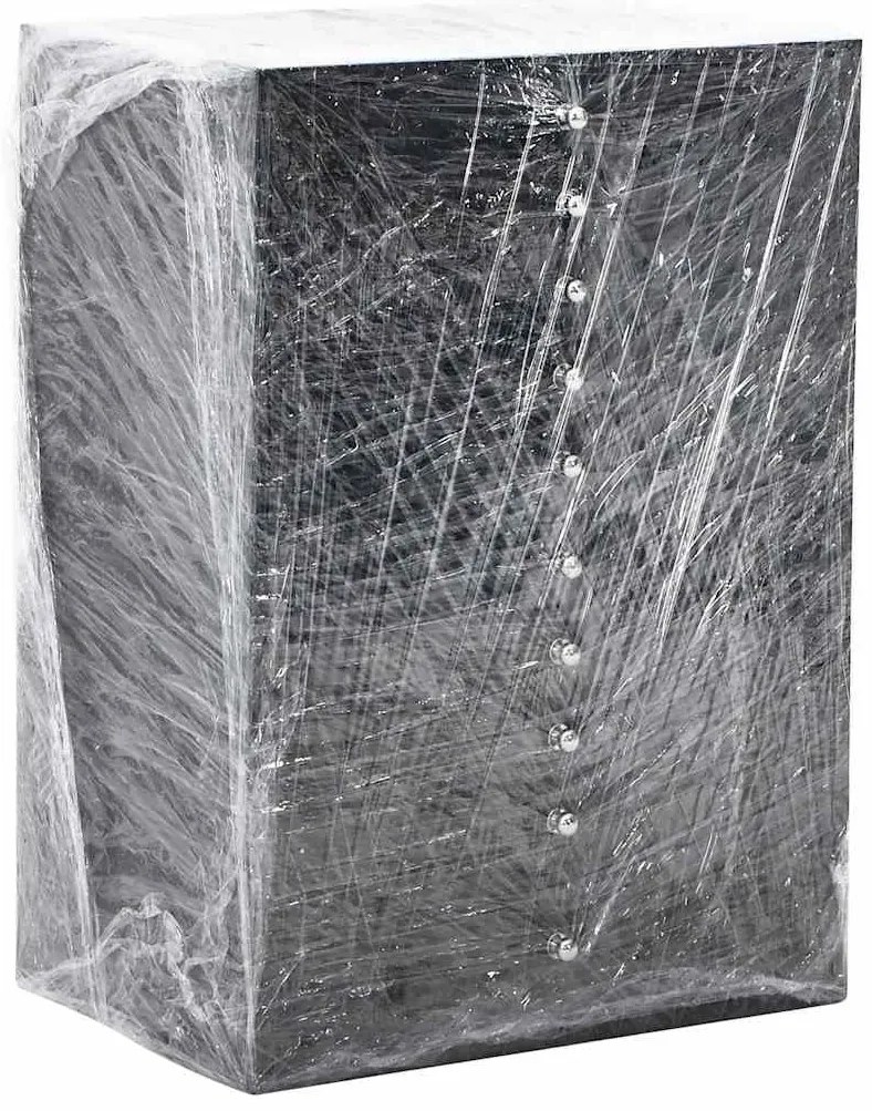 vidaXL Película extensível 2 unid transparente 20 μm 50 cm x 300 m