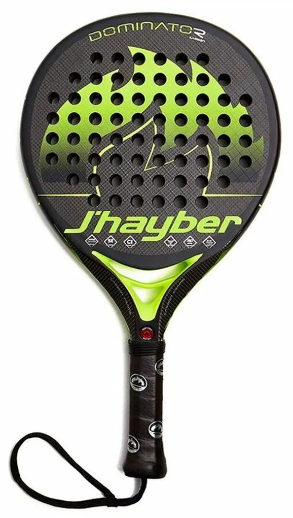 Raquete de Padel J-hayber Dominator D3K Preto